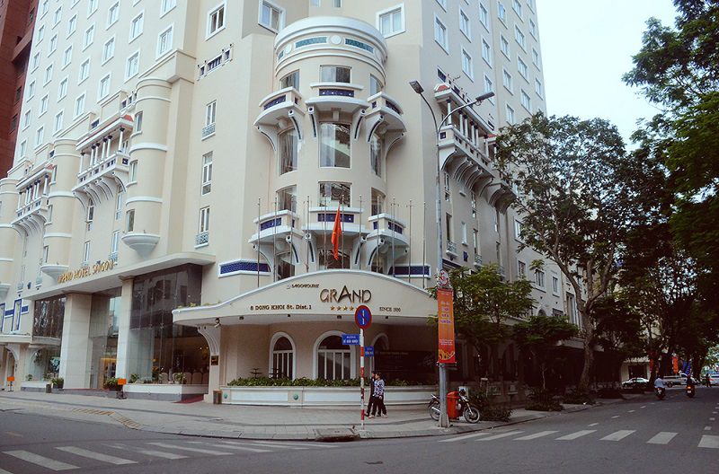 Grand là một trong những khách sạn 5 sao có tiếng tại Sài Gòn